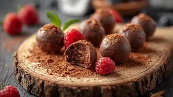 healthy sugarless chocolate bliss bites (1)