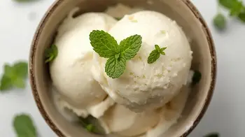 creamy keto vanilla ice cream — sugar free and delicious made easy