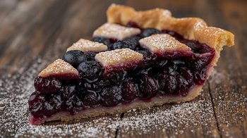 keto blueberry pie